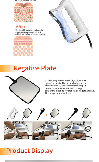 2024 INDIBA Weight Loss Tecartherapy Penetrates 12CM Under 448khz Tecar Machine the Skin Deep Health Care System RET CET Machine